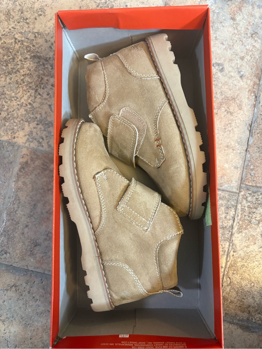 Toddler boys fall boots